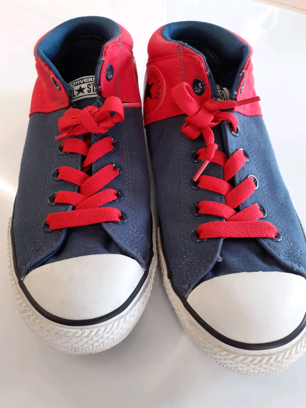 ladies red converse size 6